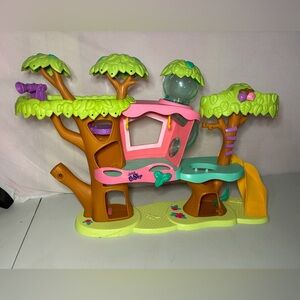 Littlest Pet Shop Magic Motion Tree House  Playset  LPS Toy - Incomplete